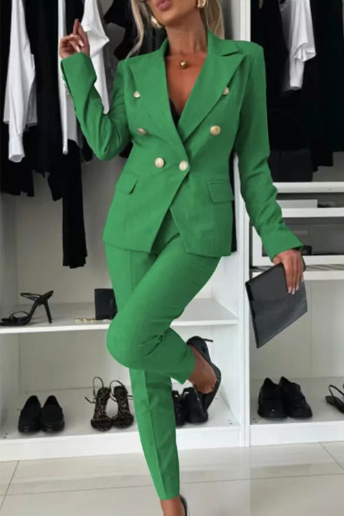 Casual and Slim Fit Suit-thevervian