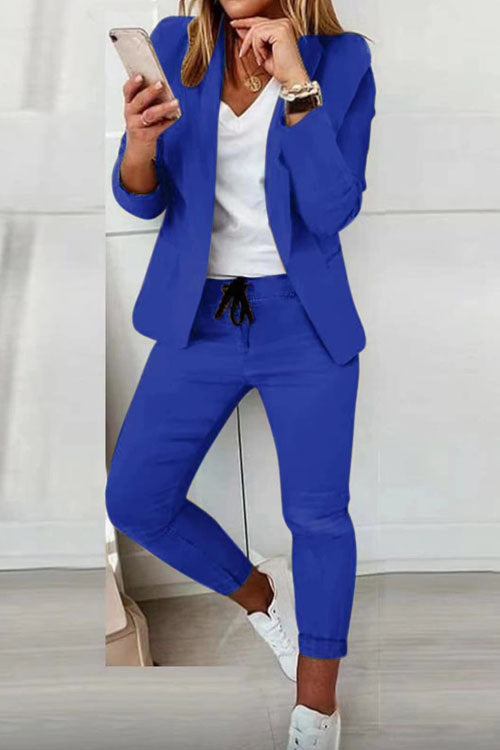 Casual and Fashionable Suit Set-thevervian