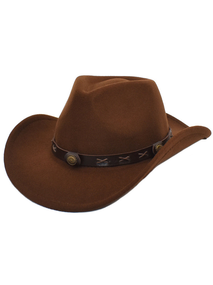 Vintage Western Cowboy Cowgirl Hat-thevervian