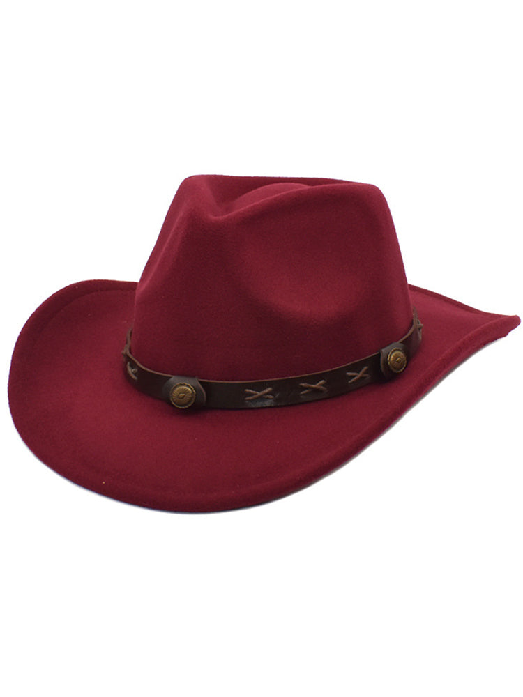 Vintage Western Cowboy Cowgirl Hat-thevervian