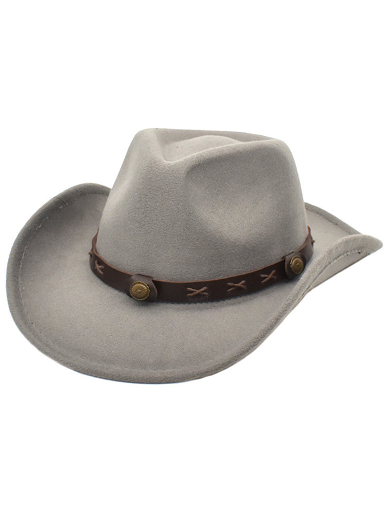 Vintage Western Cowboy Cowgirl Hat-thevervian