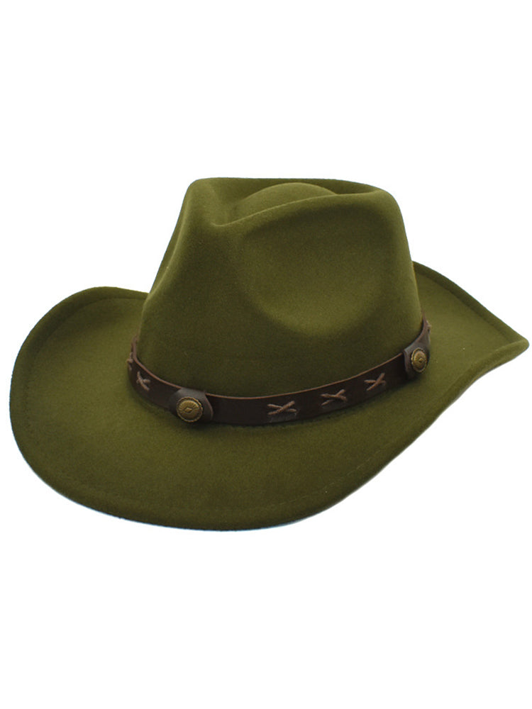 Vintage Western Cowboy Cowgirl Hat-thevervian