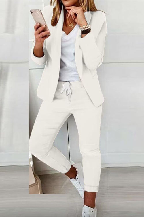 Casual and Fashionable Suit Set-thevervian