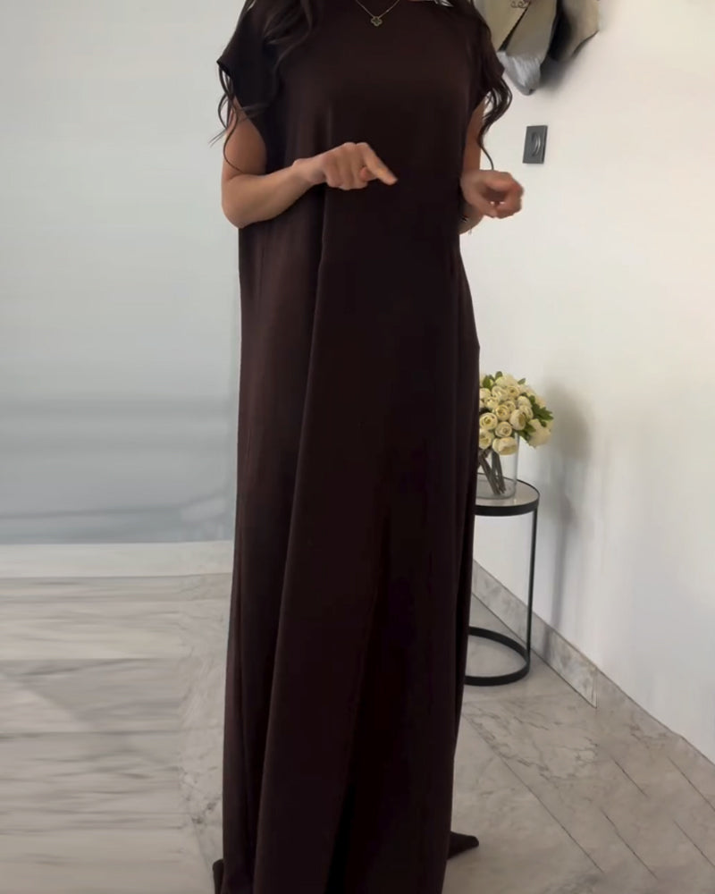 Elegant Bow Cardigan & Dress Two-Piece Set-thevervian