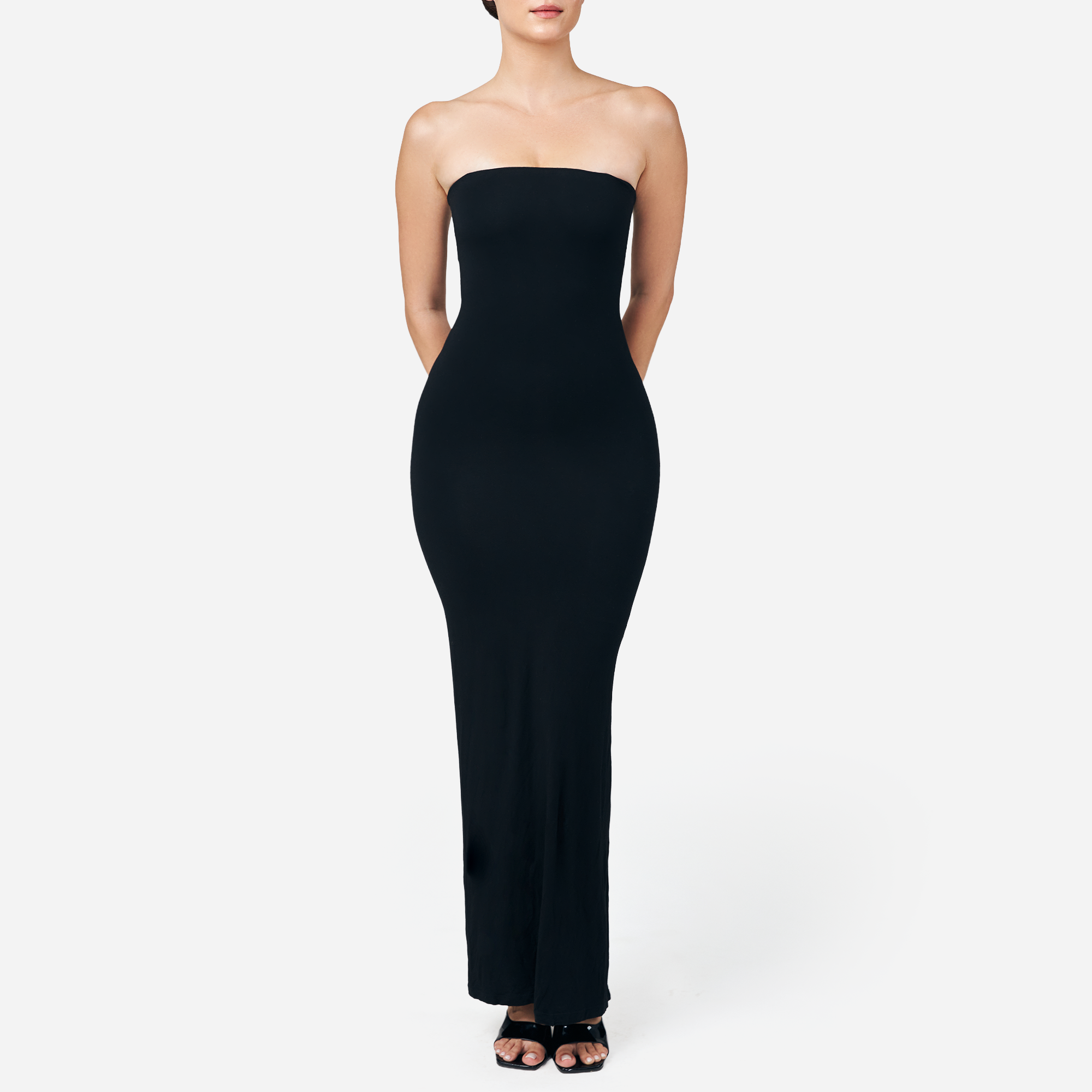 Sculpting Strapless Shapewear Maxi Dress