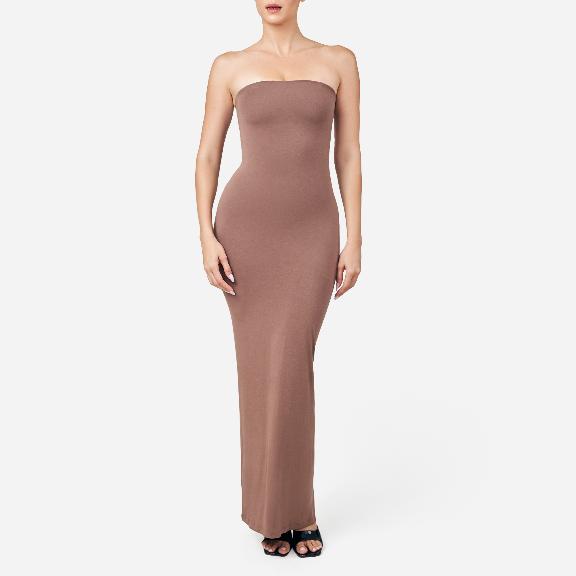 Sculpting Strapless Shapewear Maxi Dress