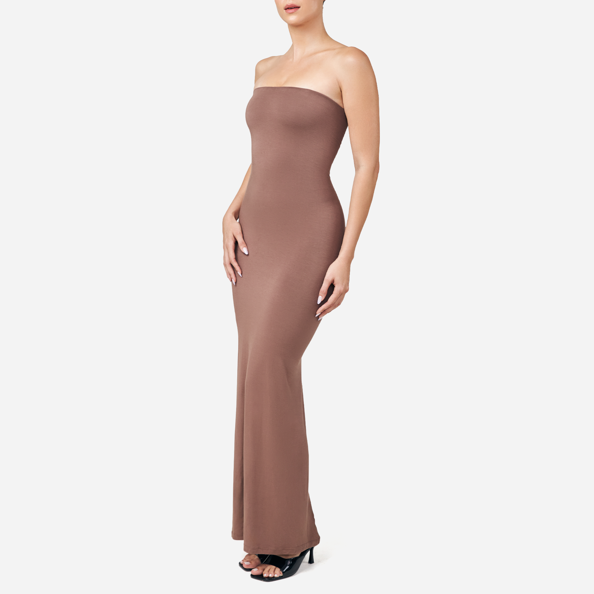 Sculpting Strapless Shapewear Maxi Dress