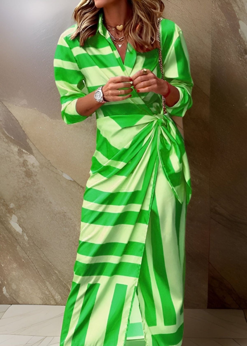 The Most Beautiful Wrap Dress-thevervian