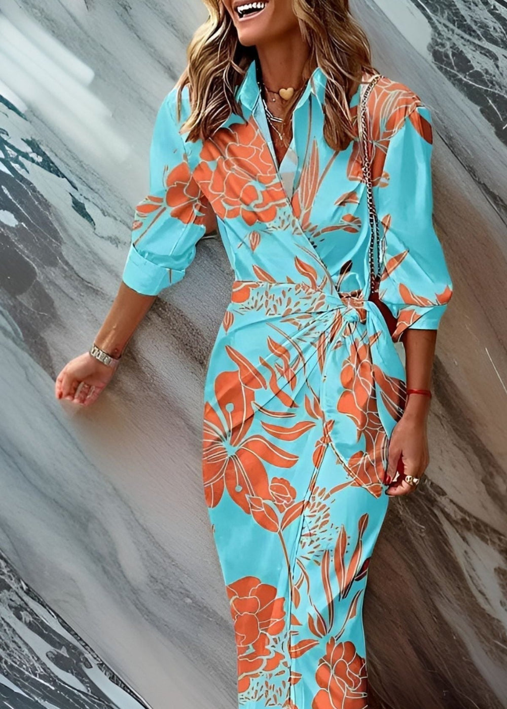 The Most Beautiful Wrap Dress-thevervian