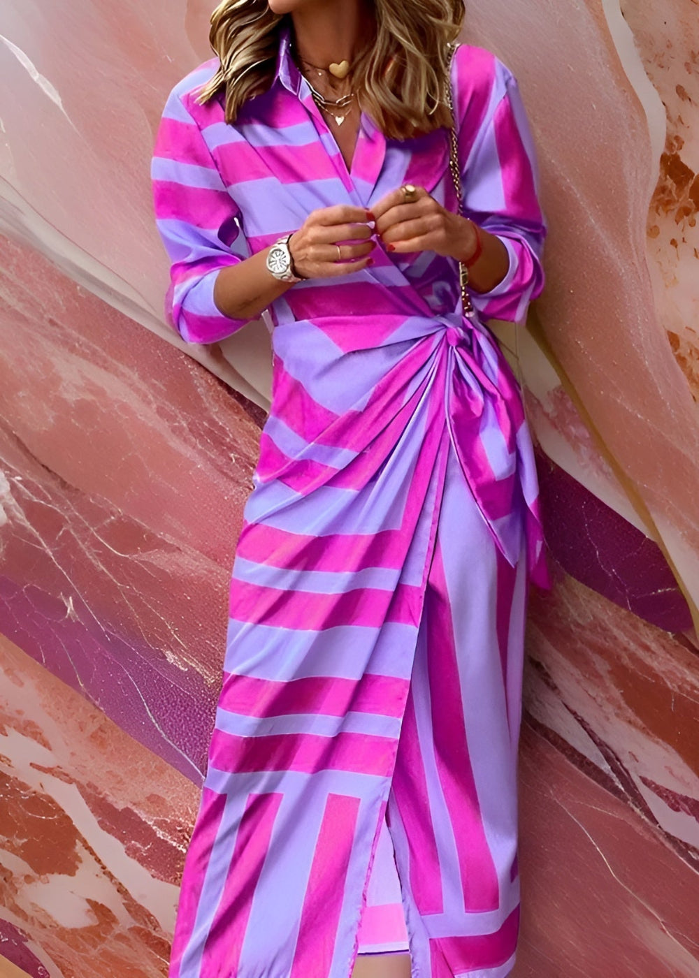 The Most Beautiful Wrap Dress-thevervian