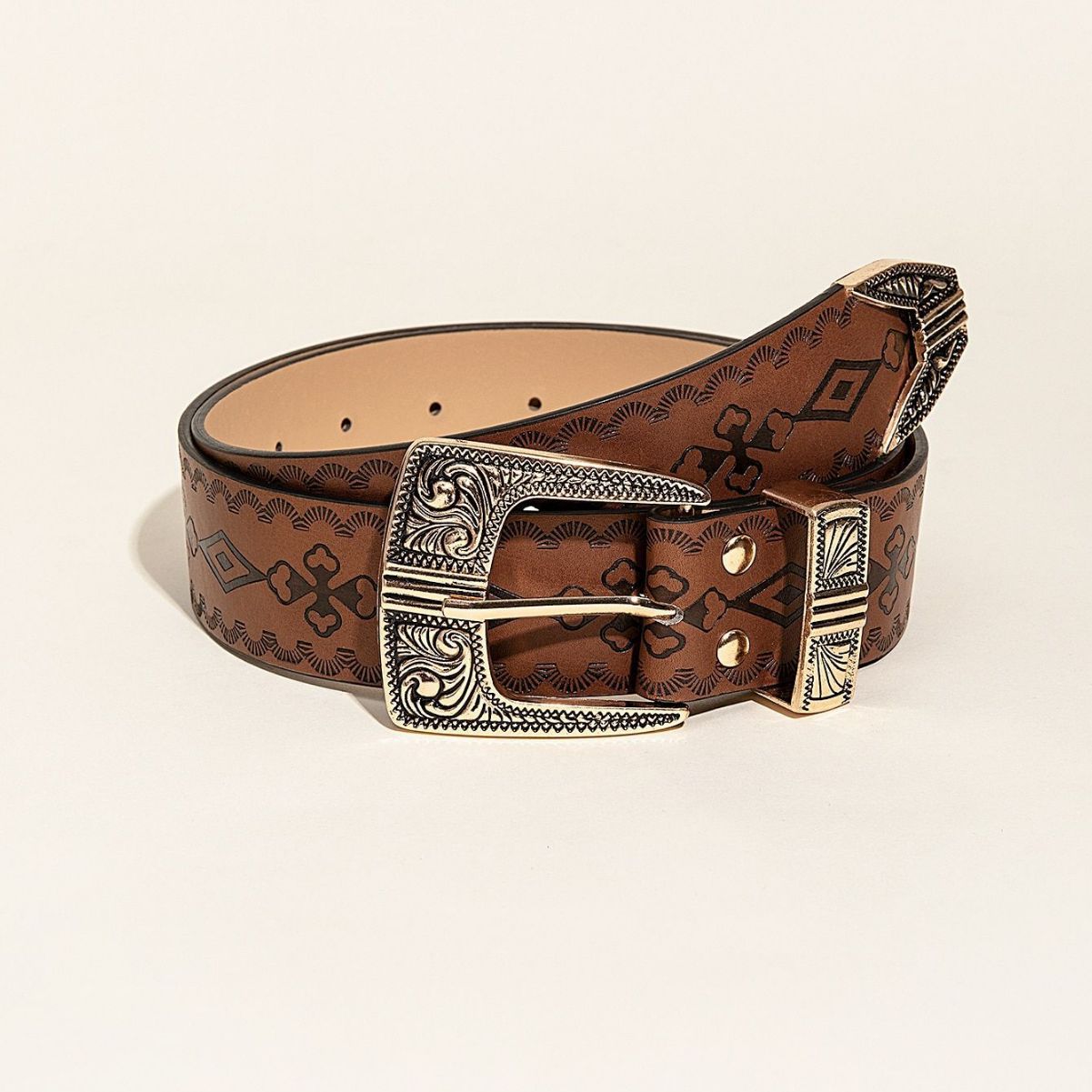Women's Fashion Western Style Patterned Belt-thevervian