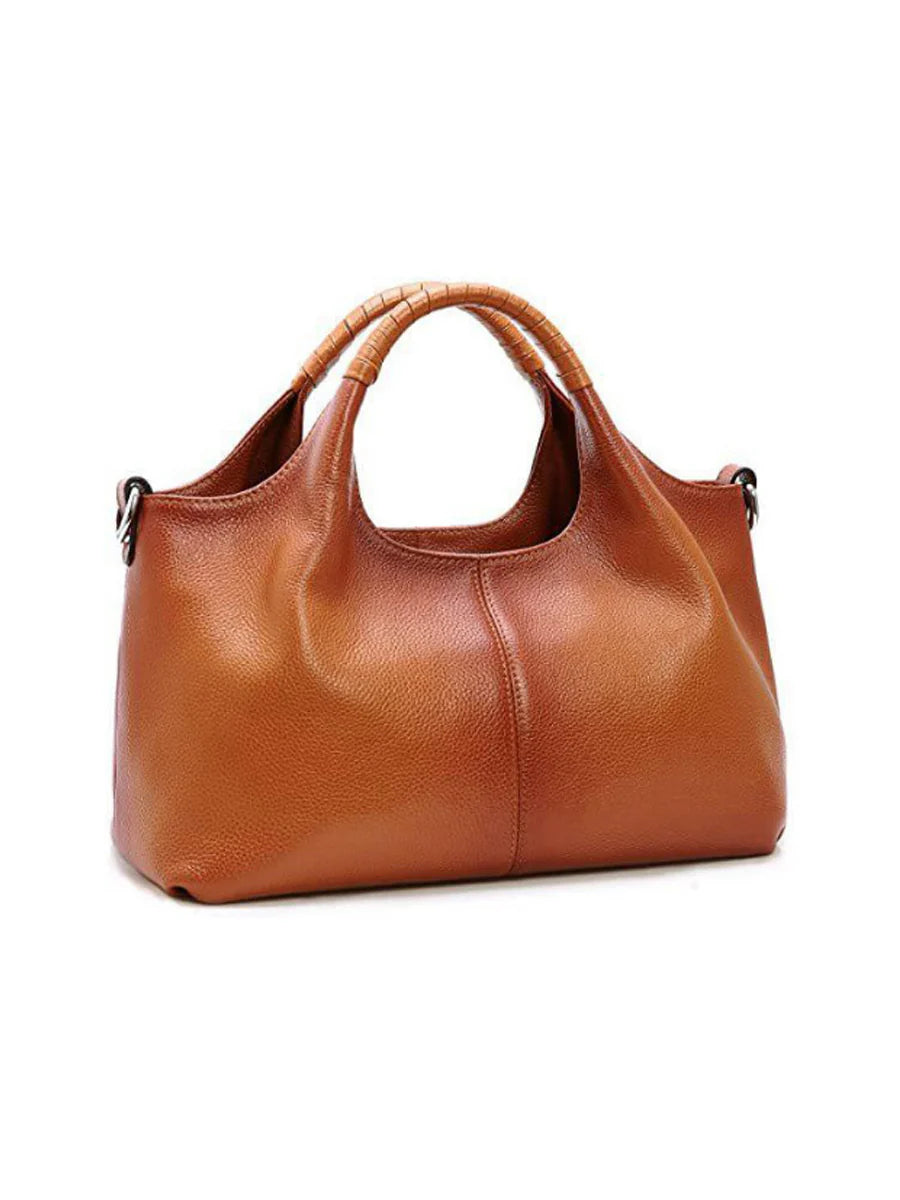 Fashionable Leather Handbag-thevervian