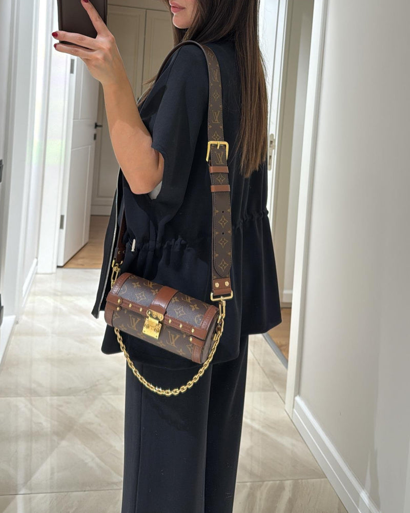 Casual Waist Stretch Detail Top & Pants Two-Piece Set-thevervian