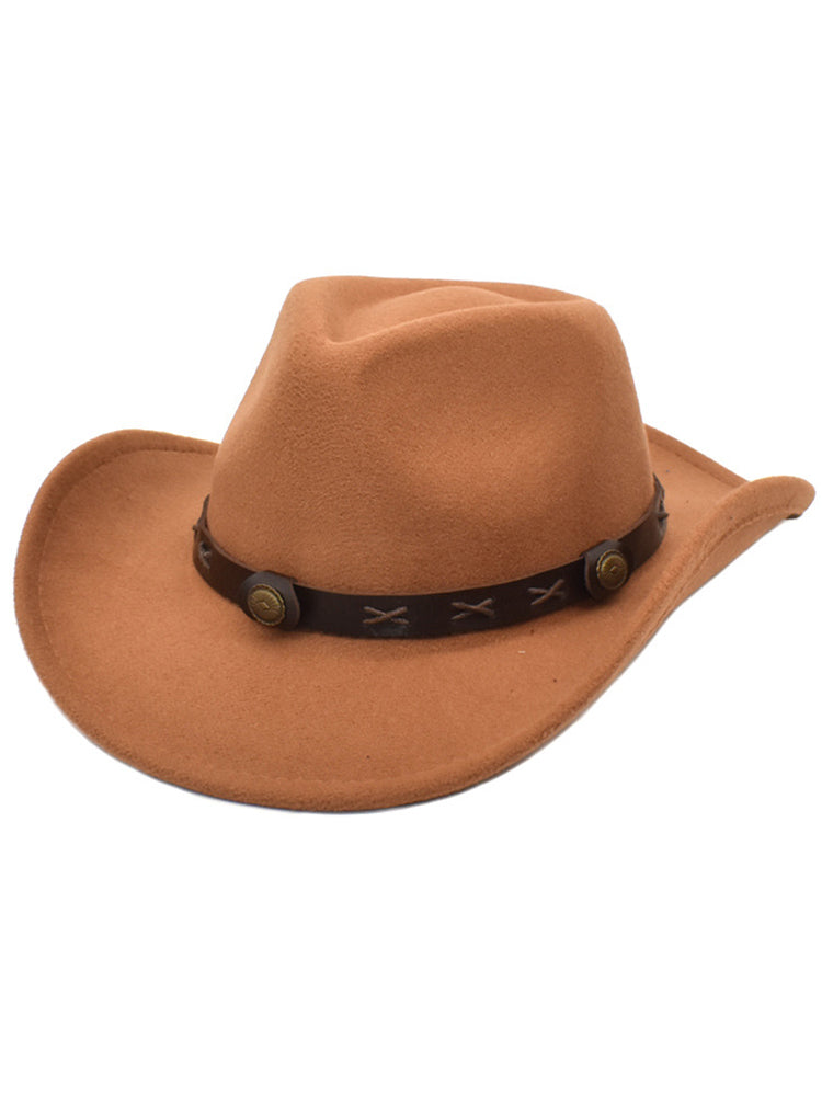 Vintage Western Cowboy Cowgirl Hat-thevervian