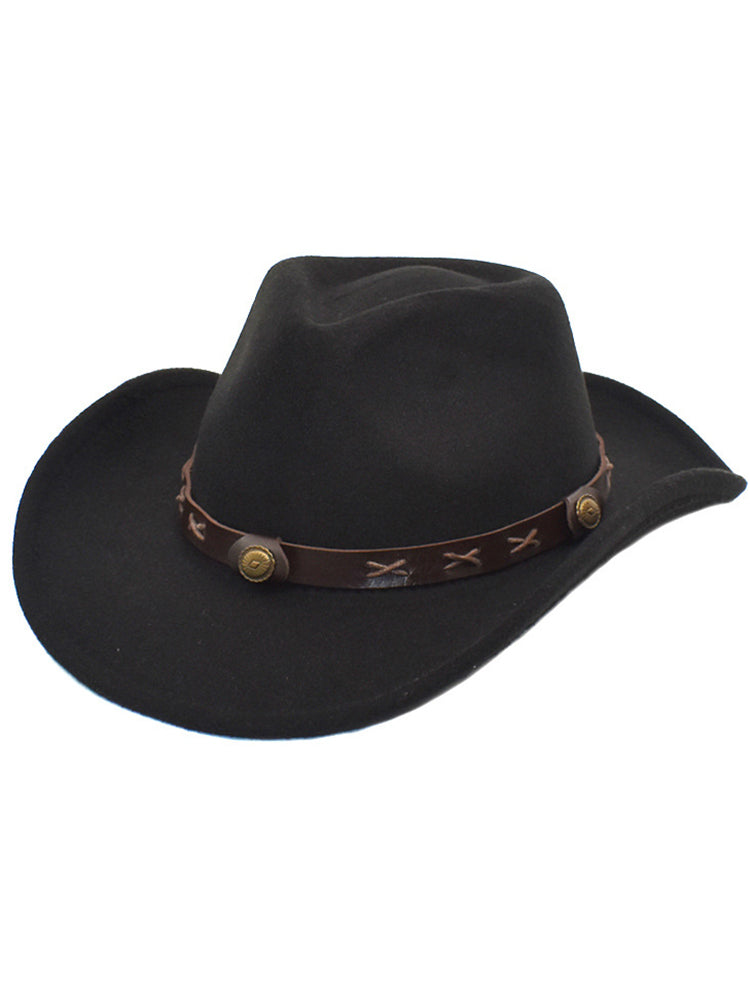 Vintage Western Cowboy Cowgirl Hat-thevervian