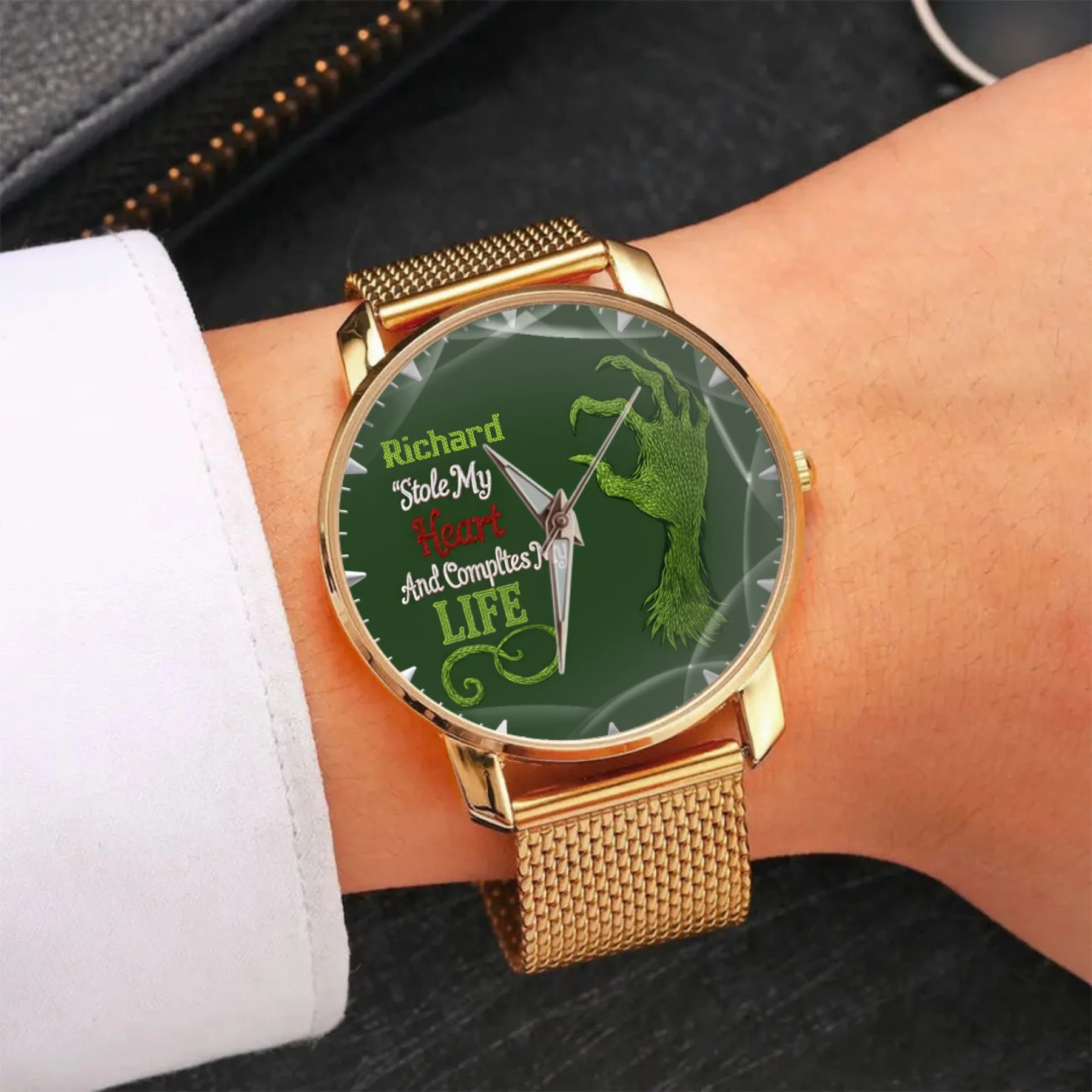 He Stole My Heart And Owns My Ass - Personalized Leggings - Christmas Gift For Her, Naughty Couple