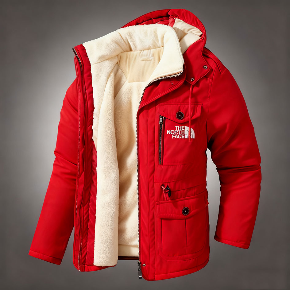 Winter Hooded Men's Jacket