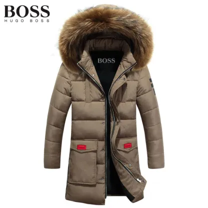Men's winter warm parka