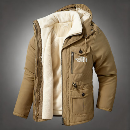 Winter Hooded Men's Jacket