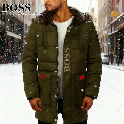 Men's winter warm parka