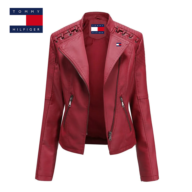 Washed Lambskin Leather Jacket