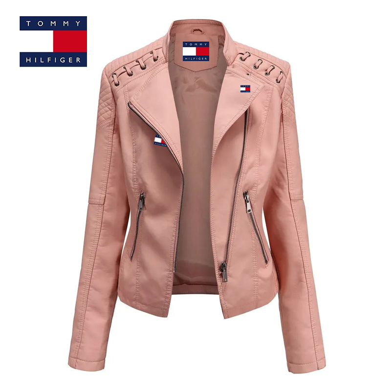 Washed Lambskin Leather Jacket