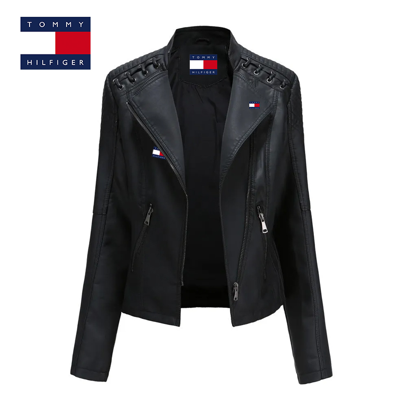 Washed Lambskin Leather Jacket