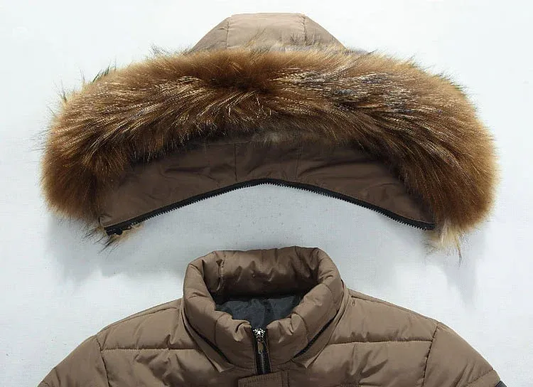 Men's winter warm parka