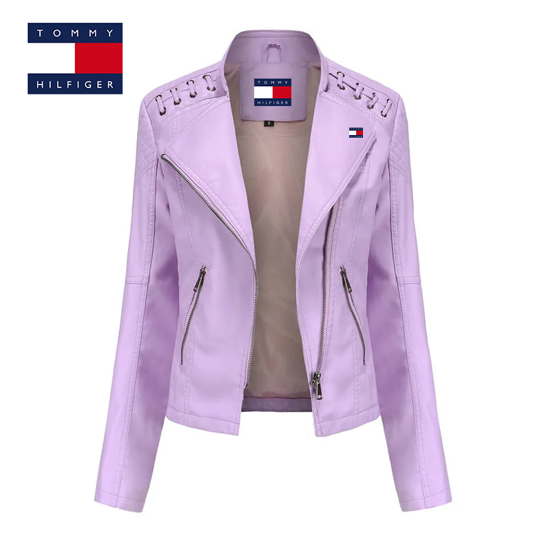 Washed Lambskin Leather Jacket