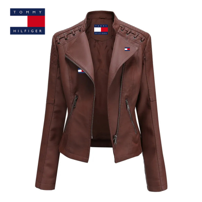 Washed Lambskin Leather Jacket