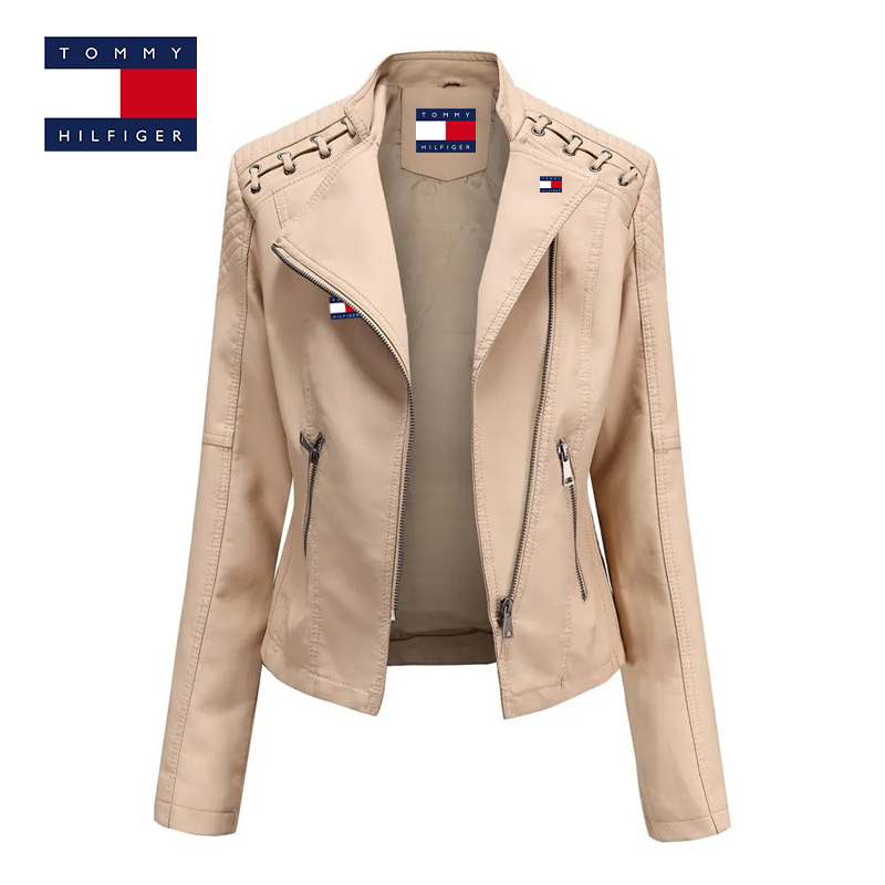 Washed Lambskin Leather Jacket