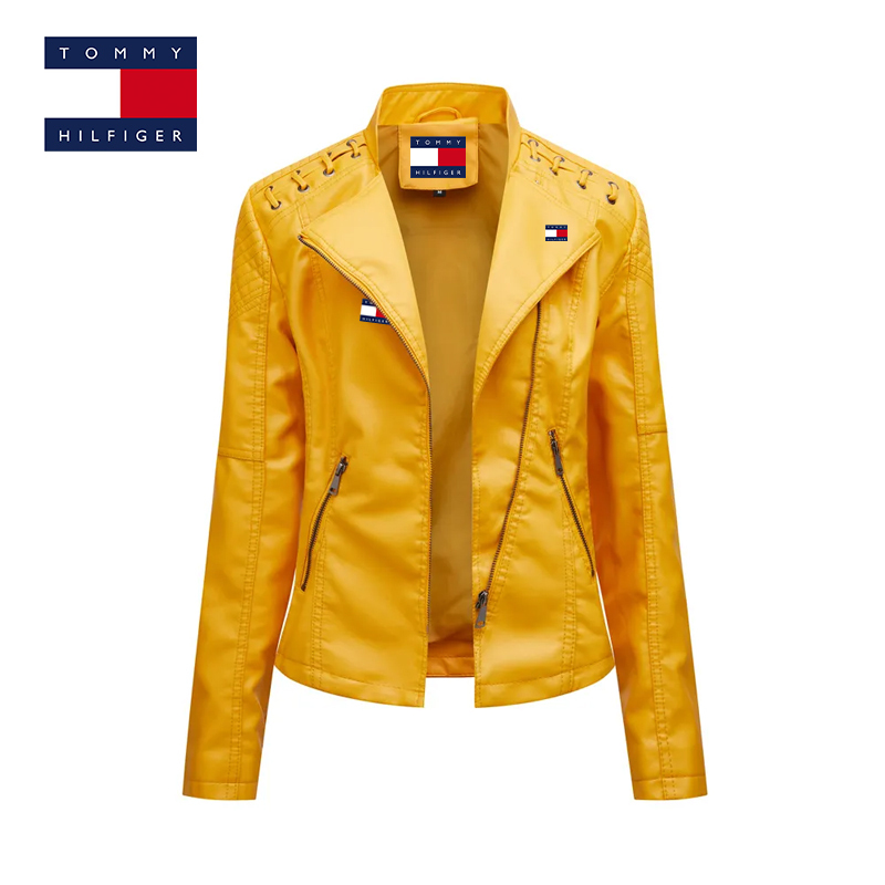 Washed Lambskin Leather Jacket