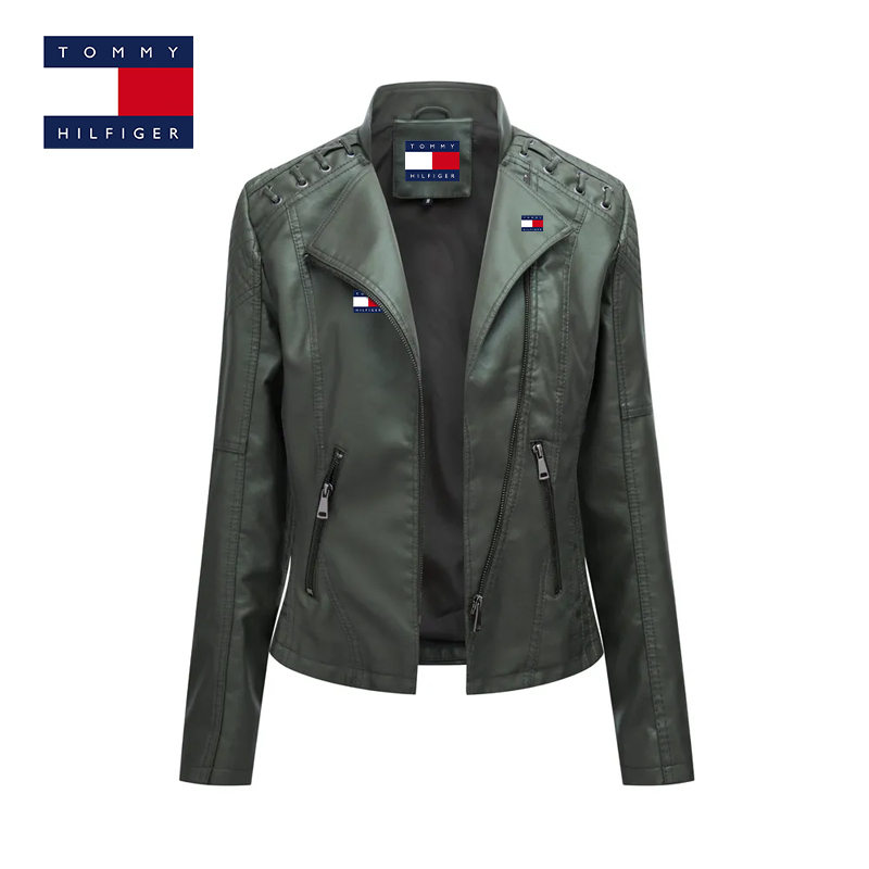 Washed Lambskin Leather Jacket