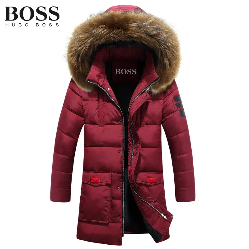 Men's winter warm parka