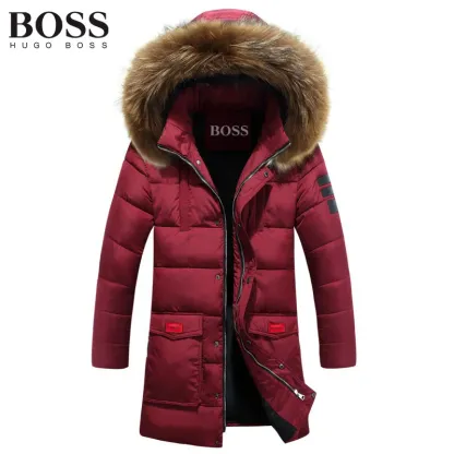 Men's winter warm parka