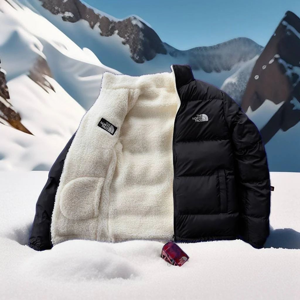 Reversible Puffer Jacket - Two Face.