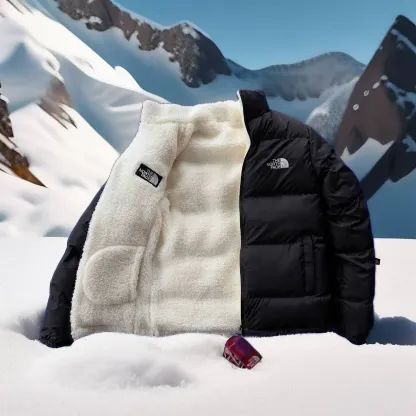 Reversible Puffer Jacket - Two Face.