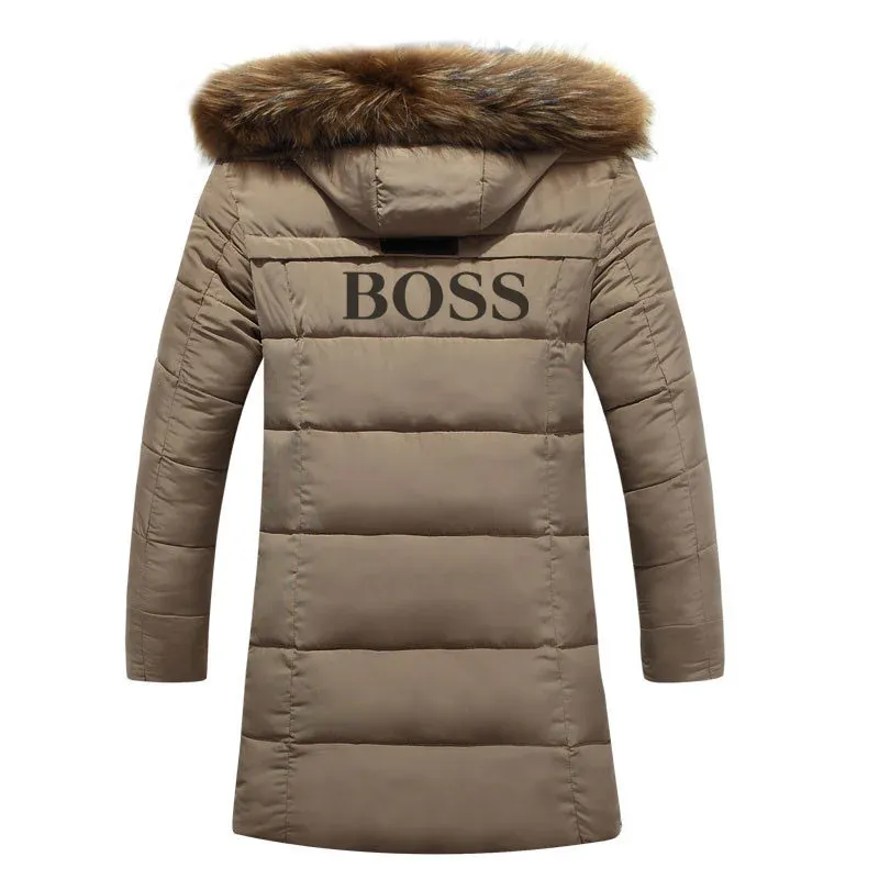Men's winter warm parka