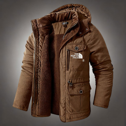 Winter Hooded Men's Jacket