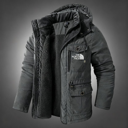 Winter Hooded Men's Jacket