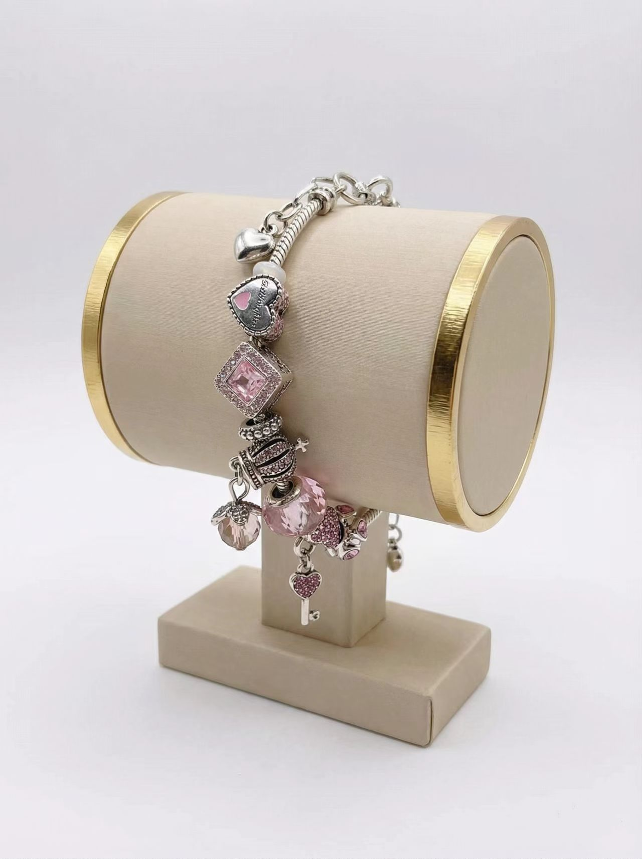 Pink Diamond Whisper Bracelet