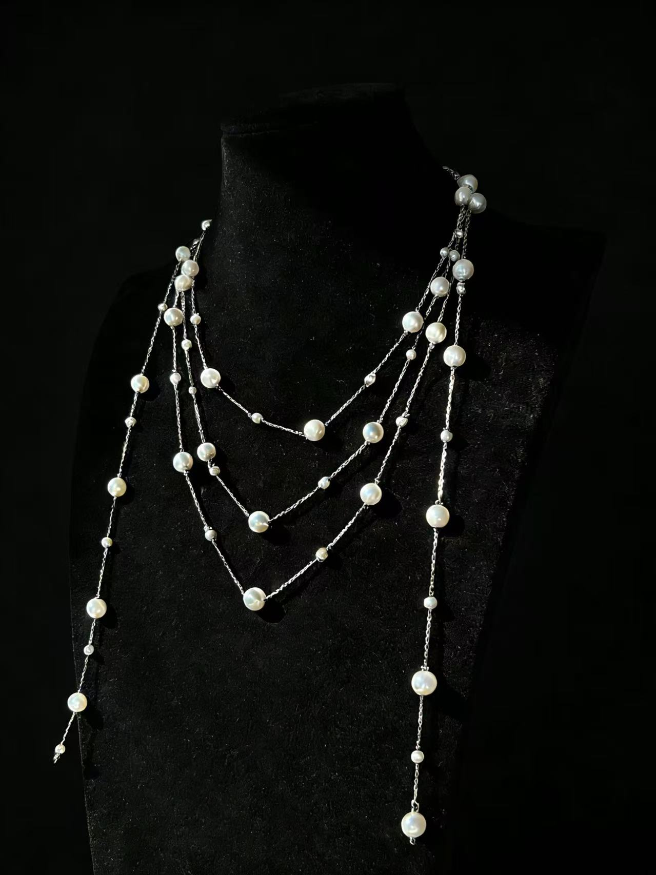 Moonlit Triple Strand