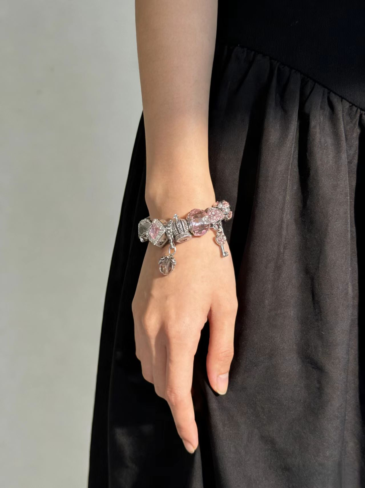 Pink Diamond Whisper Bracelet