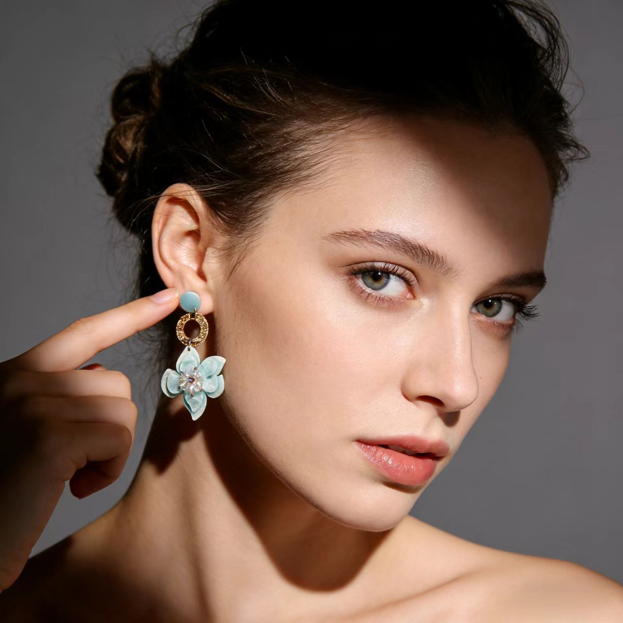 Enamel Butterfly Bloom Studs