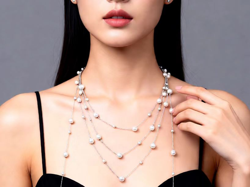 Moonlit Triple Strand