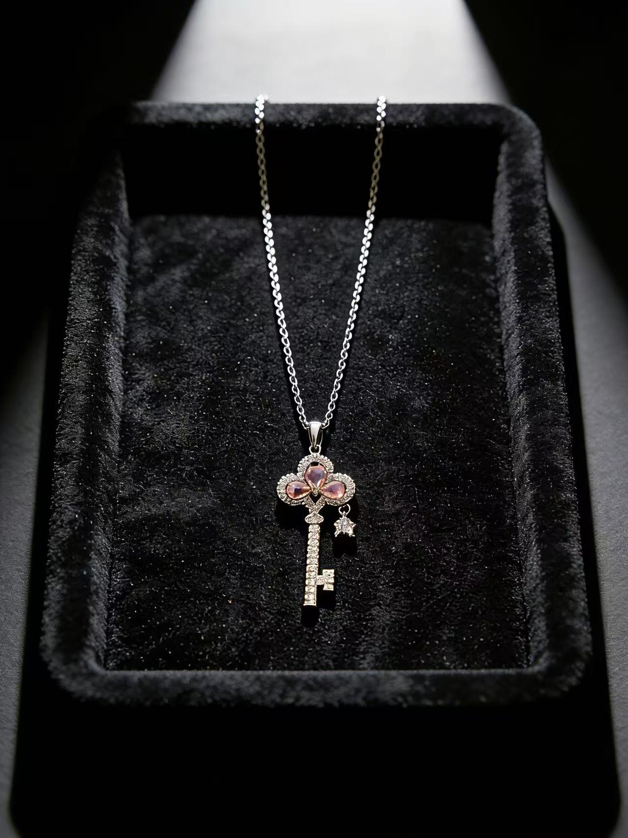 Pink Key Heart Opener