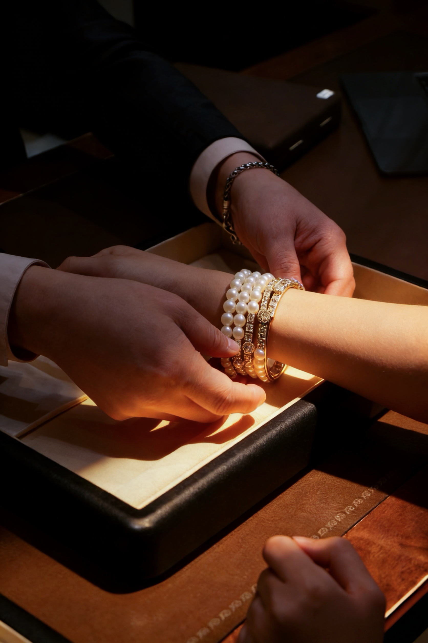 Star Chain Stack Bracelet