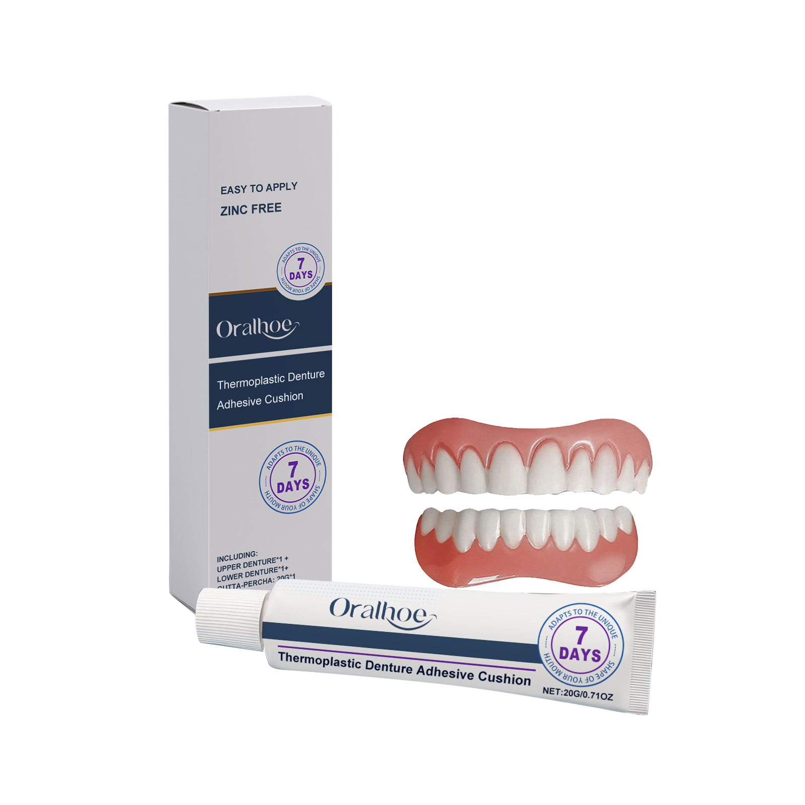 Zahnkosmetik-Set für künstliche Zähne