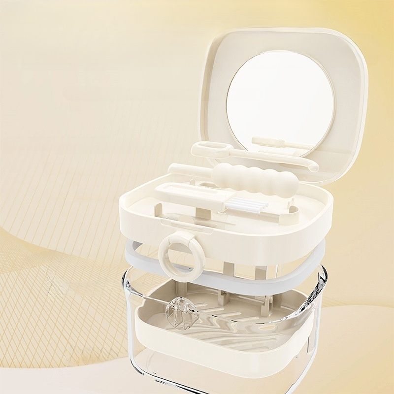 Tragbare Zahnspangen-Aufbewahrungsbox