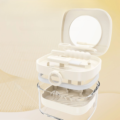 Tragbare Zahnspangen-Aufbewahrungsbox